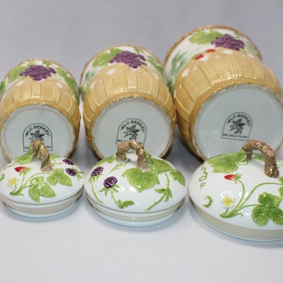 Wild Berries (Multicolor) Canister & Lids  by JAY WILLFRED - Picture 9 of 16